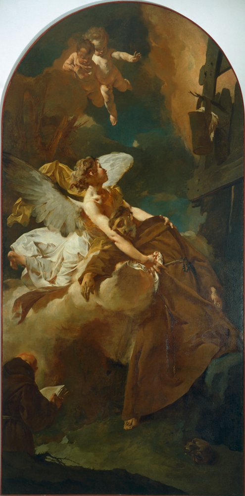L'estasi di San Francesco, di Giovanni Battista Piazzetta
