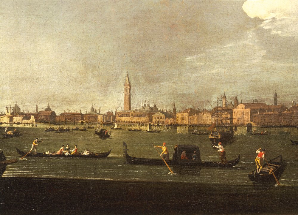 Italia, Venezia, Bacino di San Marco, da Giovanni Richter
