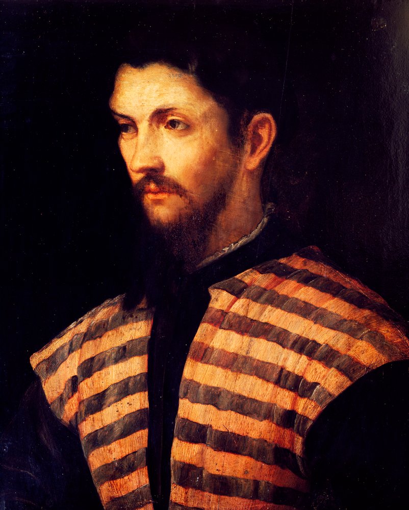 Ritratto di un Uomo | Girolamo Romanino | Stampa d'arte