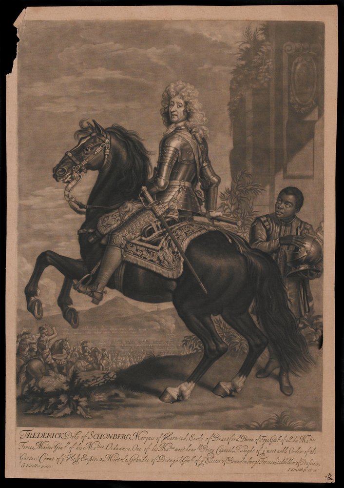 Federico Duca di Schonberg [sic], Marchese di Harwich, Conte di Bransford da Godfrey Kneller