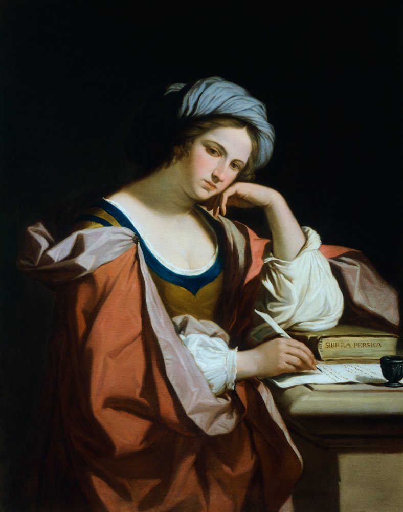 Sibilla persiana, di Felice Giani da Guercino