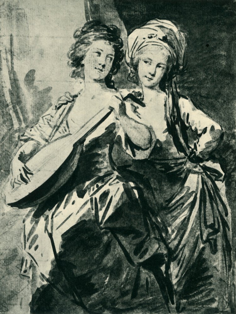 Le contesse di Fries, fine XVIII-inizio XIX secolo, 1943 da Heinrich Friedrich Füger