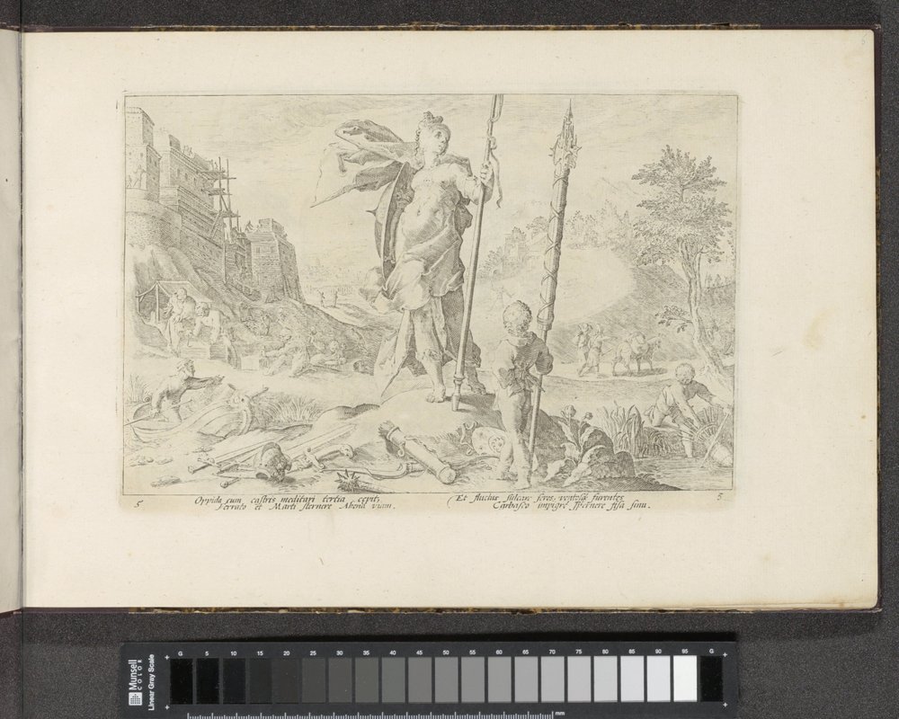 Età del bronzo (serie: Le metamorfosi di Ovidio) da Hendrick Goltzius (workshop of)