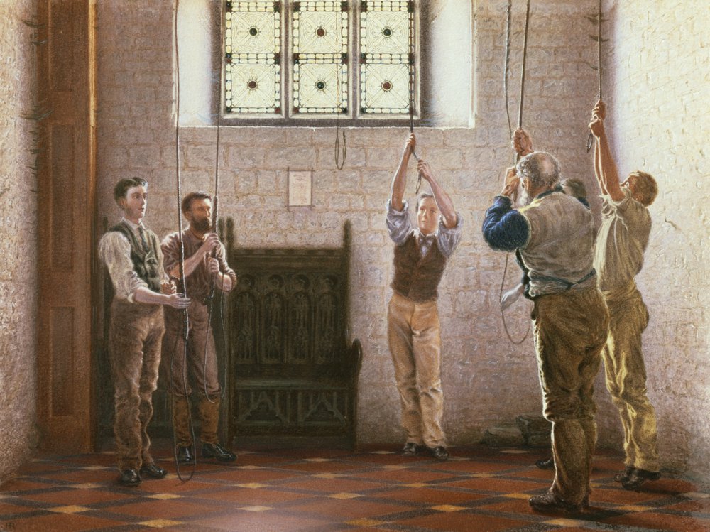 Suonatori di campane da Henry Ryland