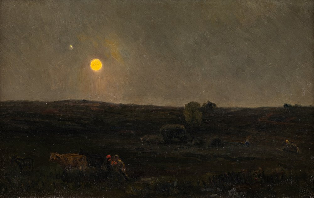 Luna piena, Piccardia da Henry William Banks Davis
