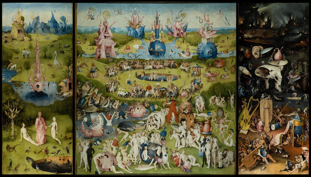 Il giardino delle delizie da Hieronymus Bosch