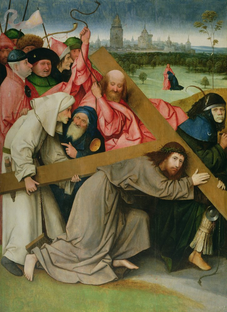 Cristo porta la croce da Hieronymus Bosch