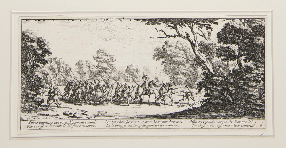 Le grandi miserie della guerra: No. 9 - Scoperta dei malfattori