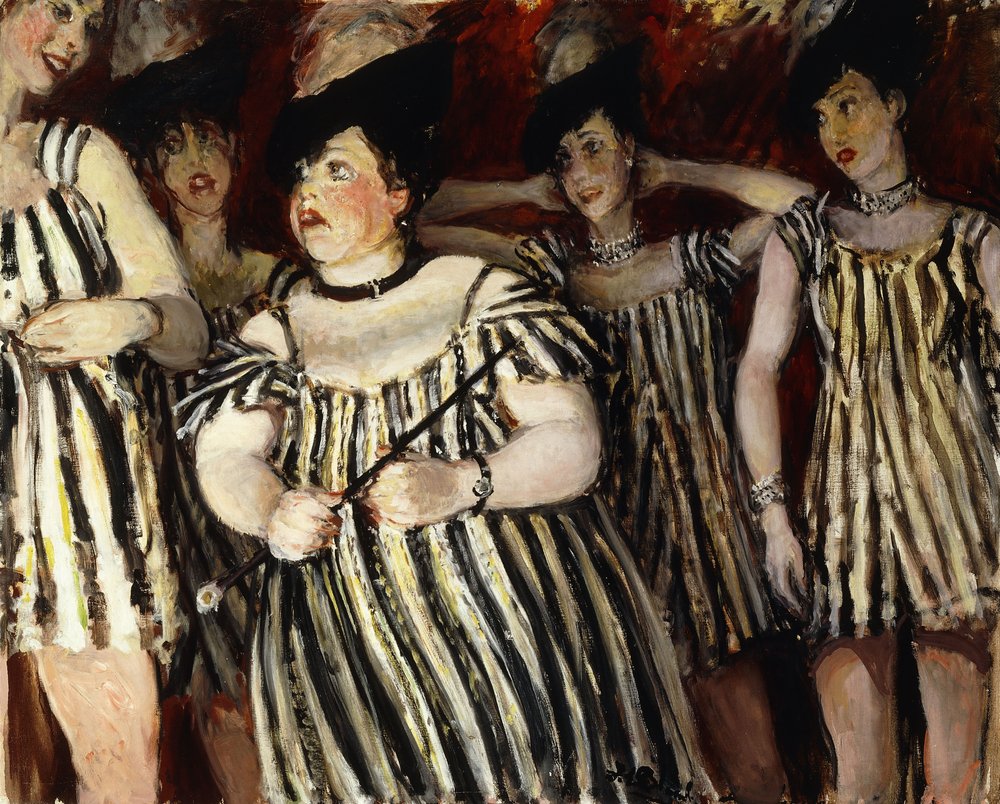La festa di Miss Elsa Maxwell con Lady Peel a destra da Jacques-Emile Blanche