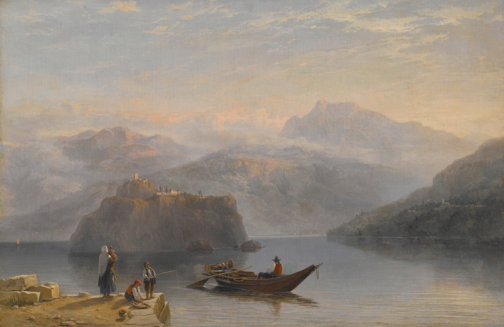 Lago Maggiore da James Baker Pyne