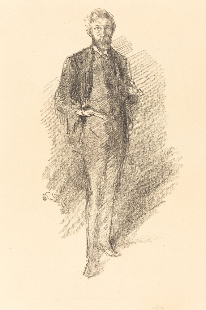 Studio: Joseph Pennell, 1896 da James Abbott McNeill Whistler