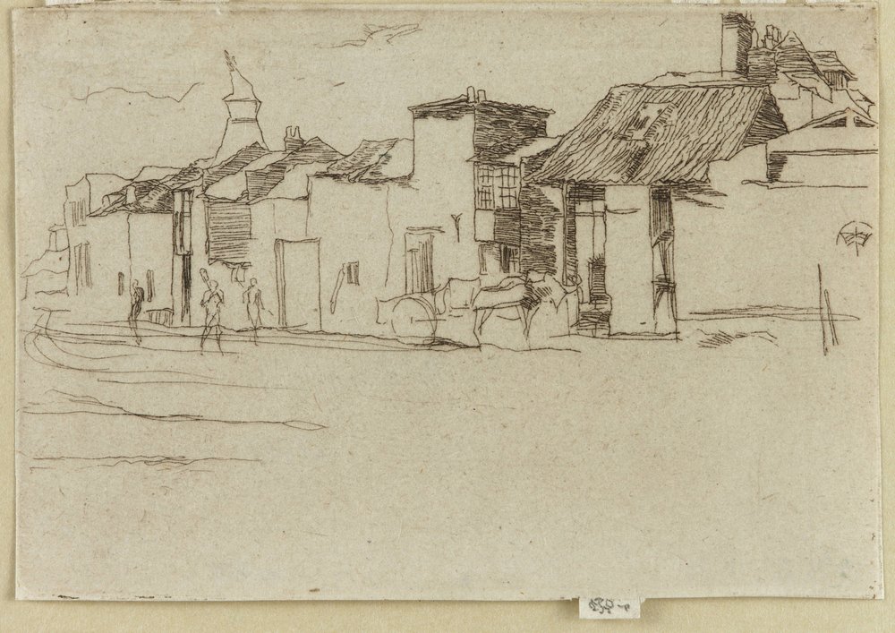 La Vecchia Fabbrica di Birra del Cigno, Chelsea da James Abbott McNeill Whistler