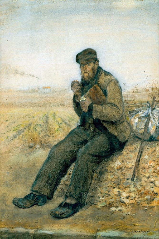 Il vagabondo da Jean Francois Raffaelli