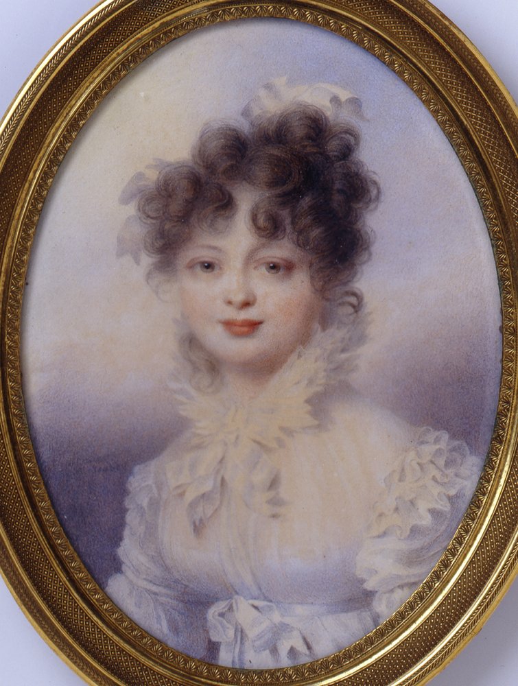 Granduchessa Caterina Pavlovna di Russia 1788-1819, regina del Württemberg da Jean-Baptiste Isabey