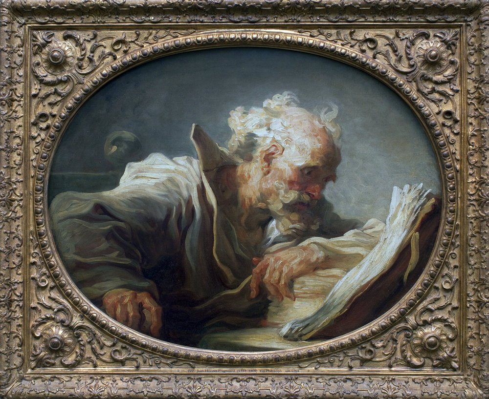 Il filosofo da Jean-Honore Fragonard