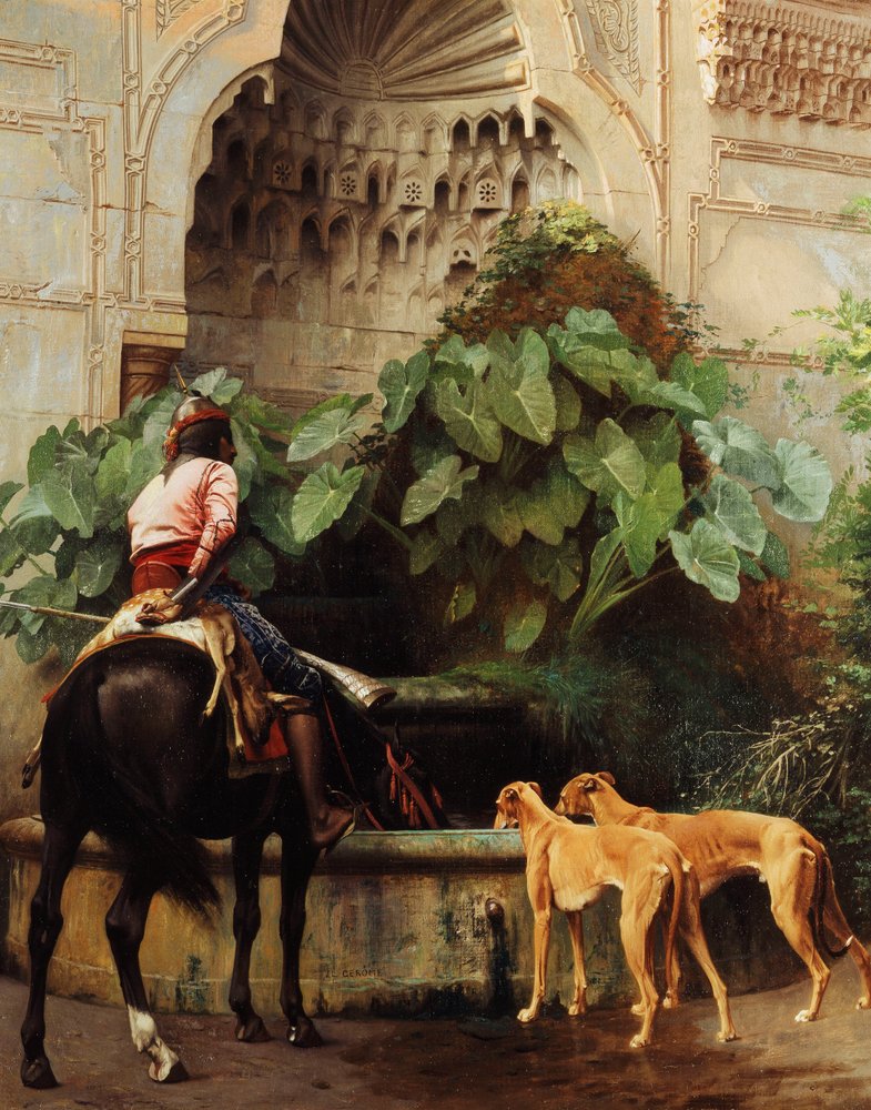 Ritorno dalla caccia da Jean Leon Gerome