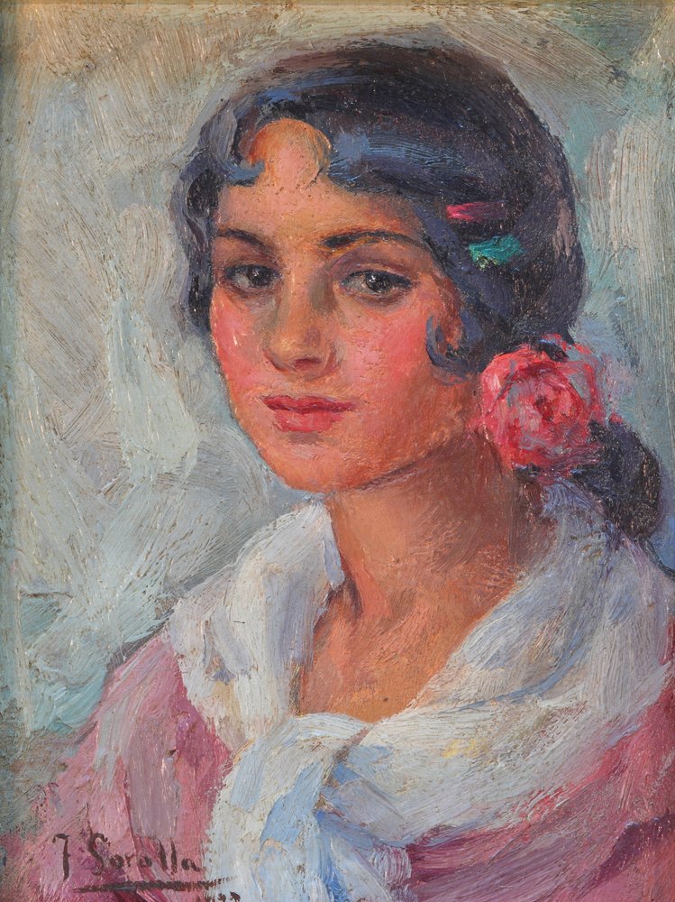 Ritratto di una donna da Joaquín Sorolla