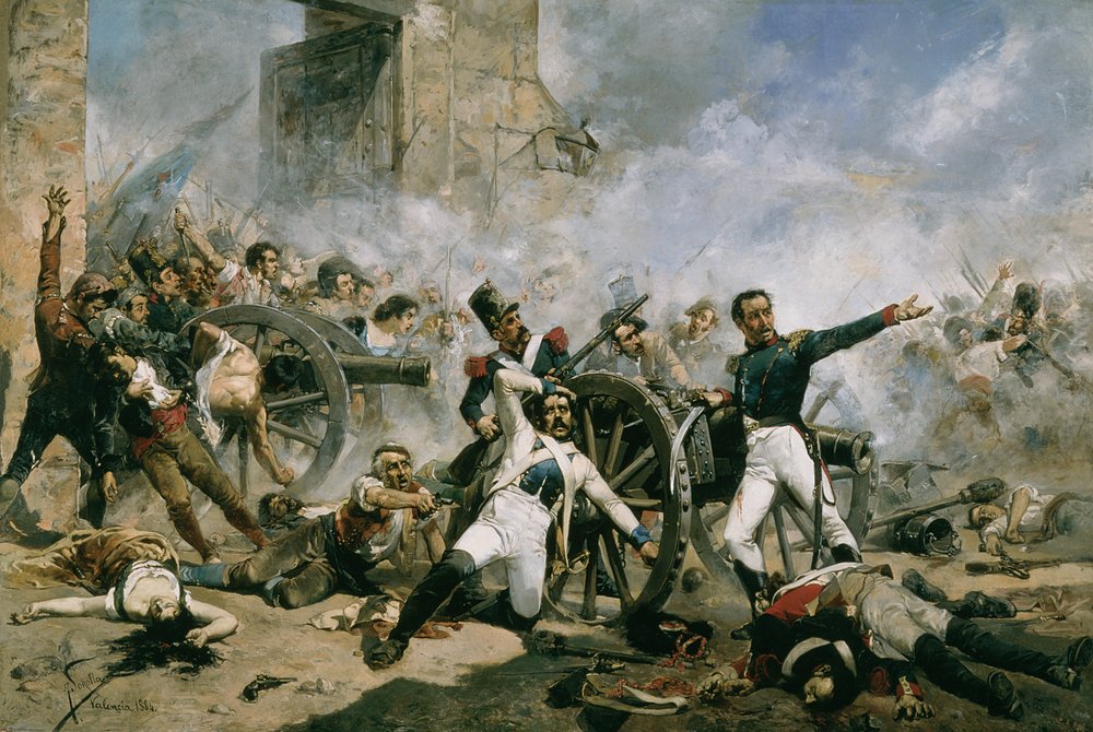 Il 2 maggio a Madrid, 1884 da Joaquín Sorolla