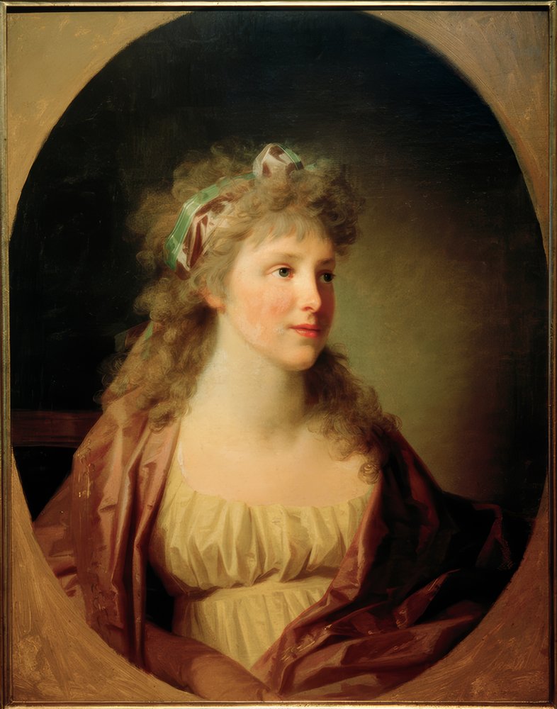 Christiane Amalie, Principessa ereditaria di Anhalt-Dessau da Johann Friedrich August Tischbein
