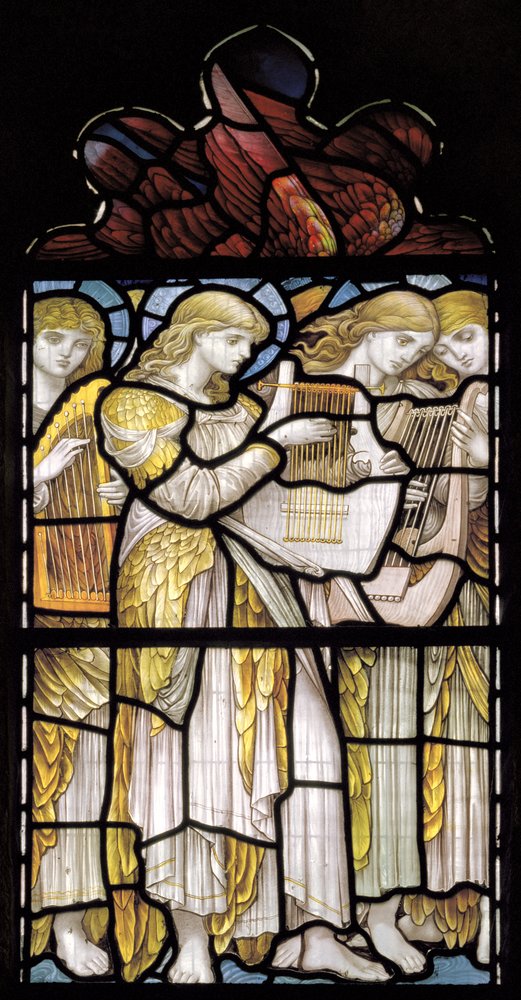 Angeli Musicali, Te Deum, Finestra Orientale da John William Brown