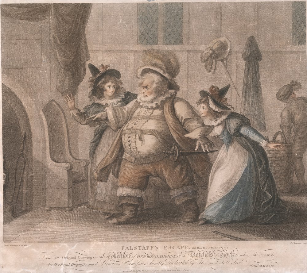 La Fuga di Falstaff - "Le Allegre Comari di Windsor," Atto IV, Scena II da John Chapman