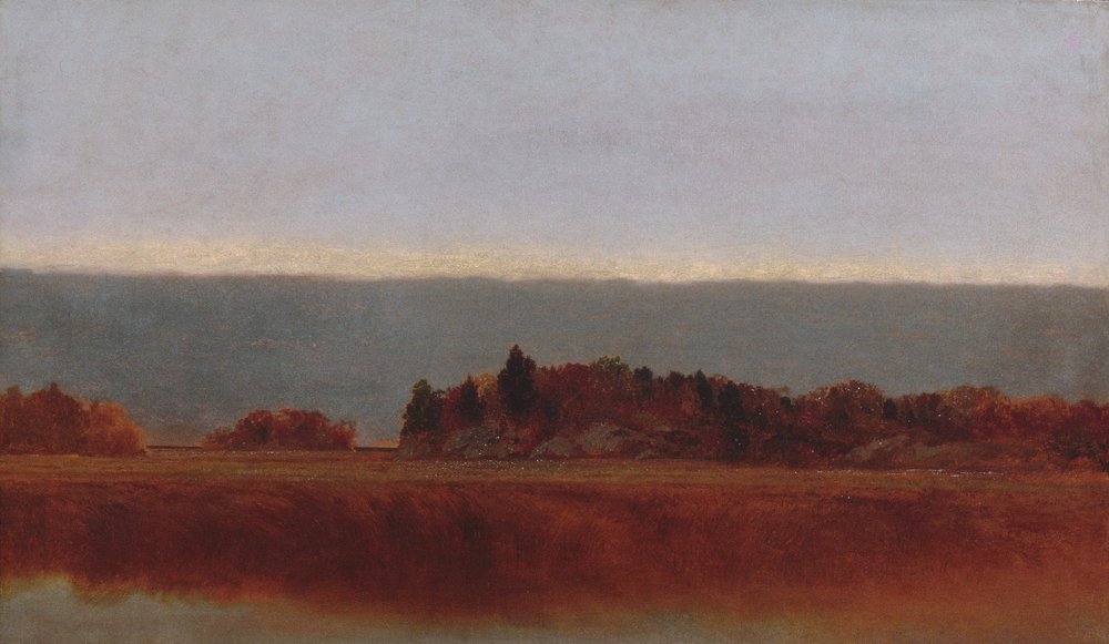 Prato salato in ottobre da John Frederick Kensett