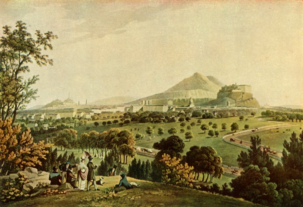 La Città di Edimburgo da John Heaviside Clark