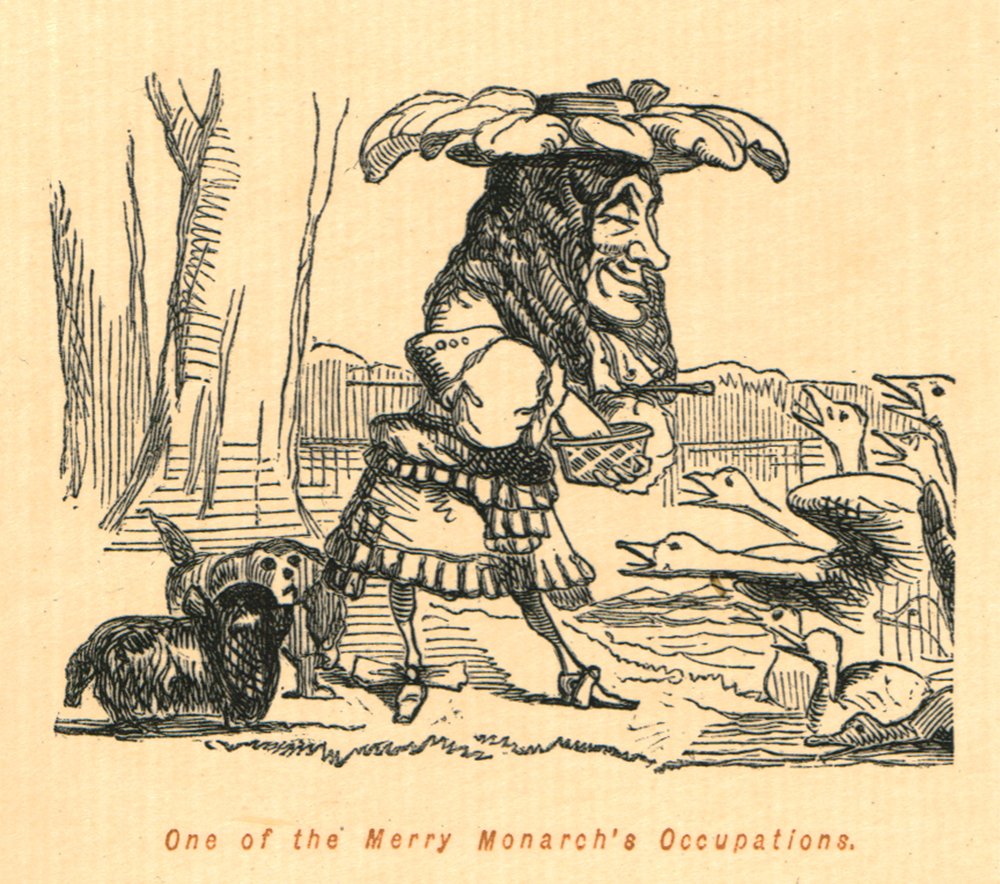 Una delle occupazioni del Merry Monarch da John Leech