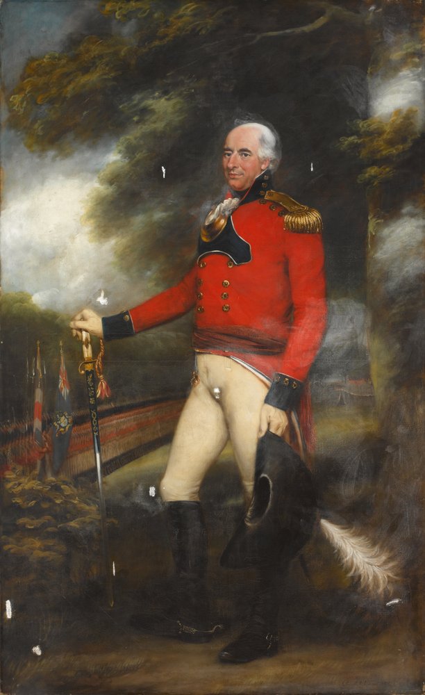 Tenente colonnello Thomas Lloyd, colonnello dei volontari di Leeds, 1801 da John Russell