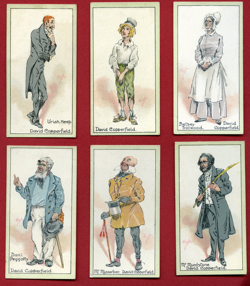 Personaggi di «David Copperfield» di Charles Dickens, 1923 da Joseph Clayton Clarke