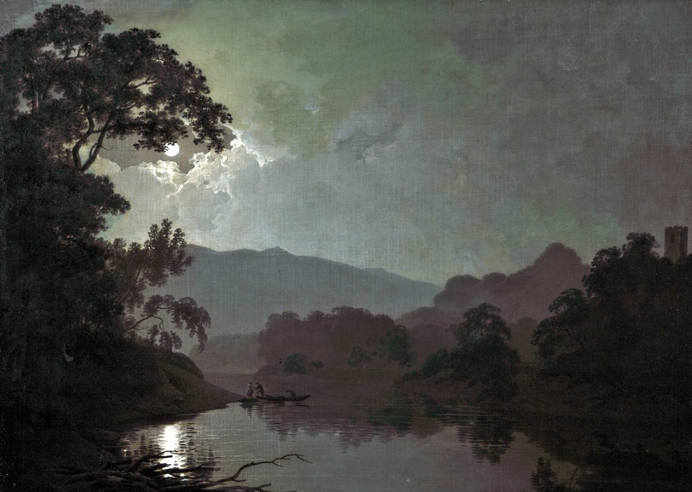 Snowdown al chiaro di luna, 1792 | Joseph Wright of Derby
