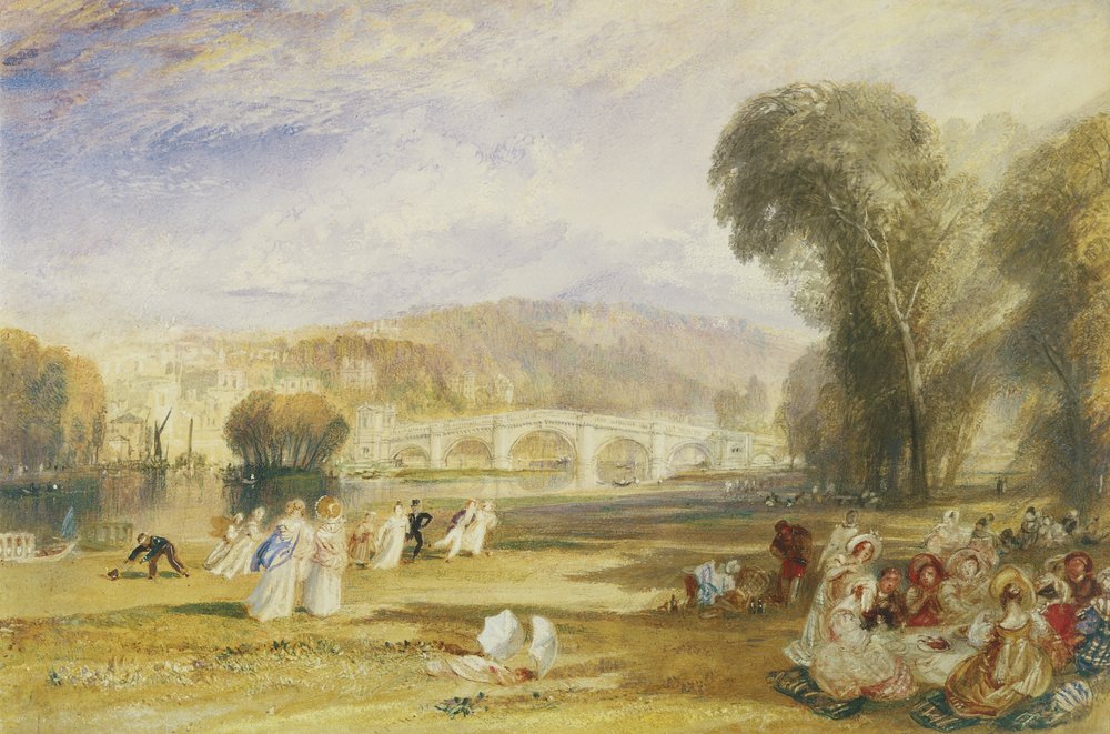 Richmond Hill e Ponte, Surrey, c.1831 da Joseph Mallord William Turner
