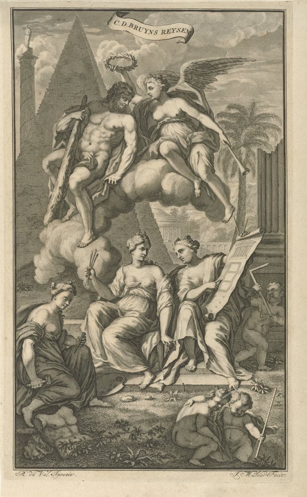 Ercole incoronato da Vittoria da Joseph Mulder