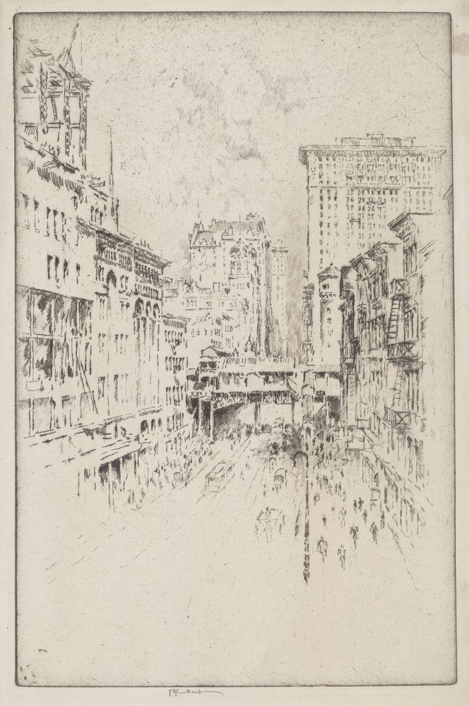 Quarantaduesima strada da Joseph Pennell