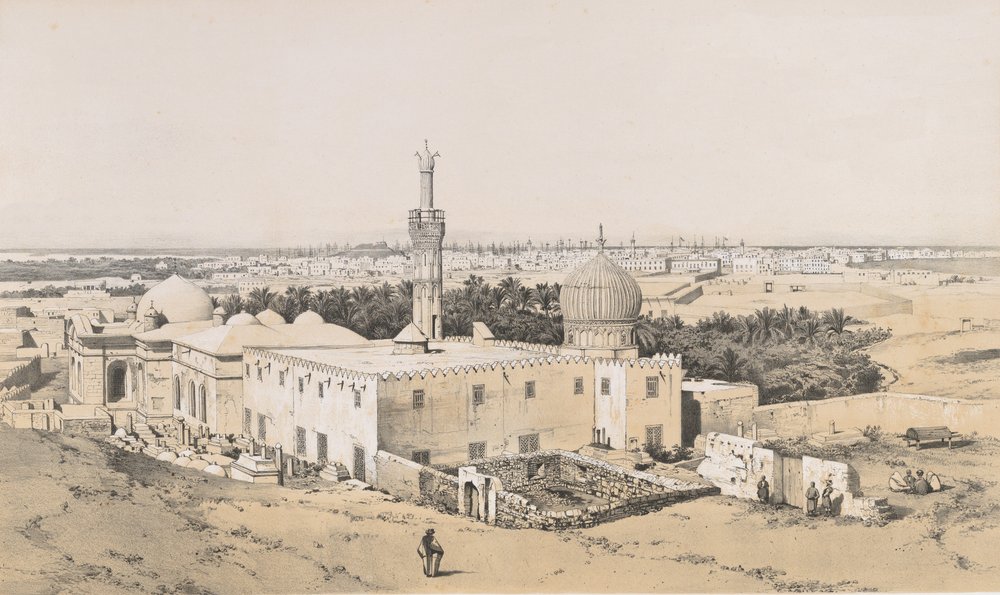 Moschea Nabédémiane, ad Alessandria da Joseph Philibert Girault De Prangey