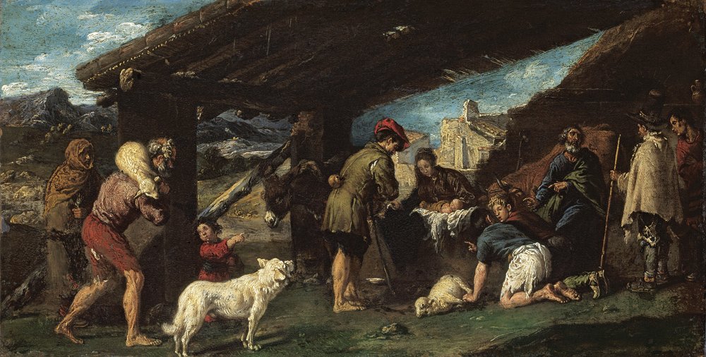 Adorazione dei pastori | Juan Ribalta | Stampa d'arte