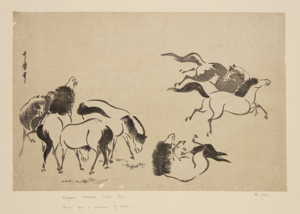 Cavalli da Kitagawa Utamaro