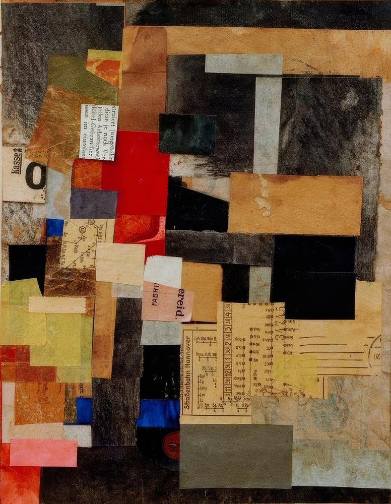 Senza titolo da Kurt Schwitters