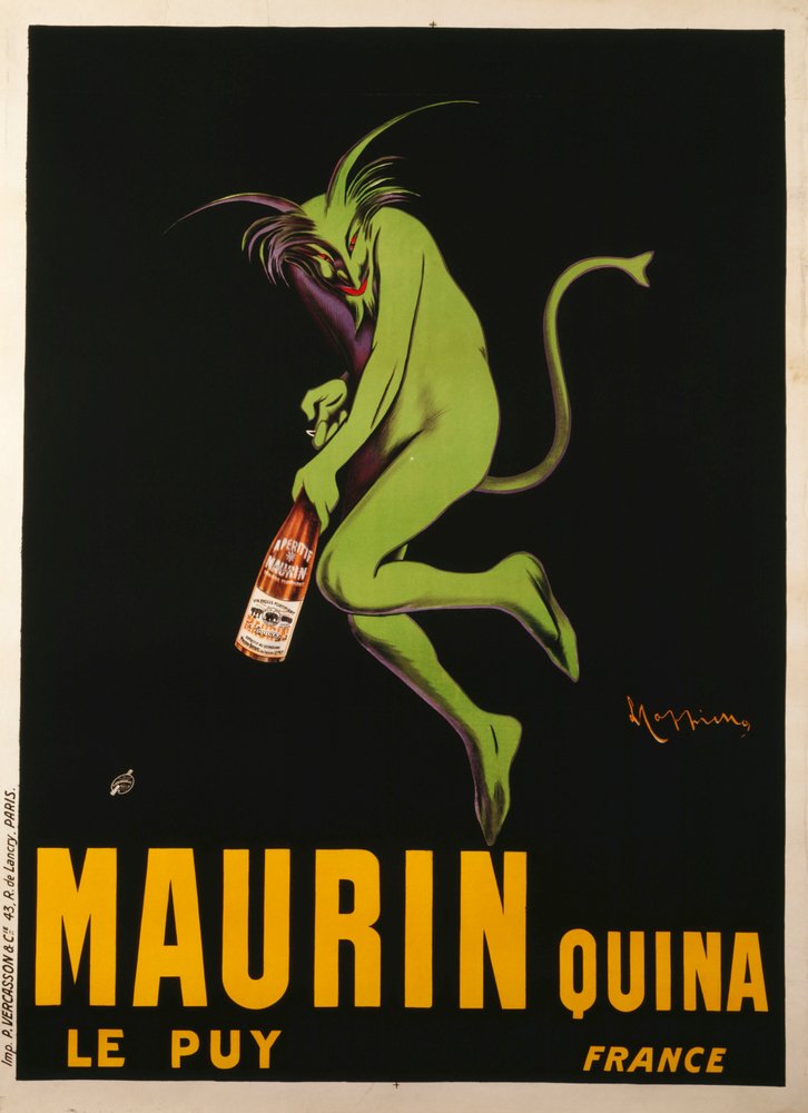 Maurin Quina, c. 1922 da Leonetto Cappiello