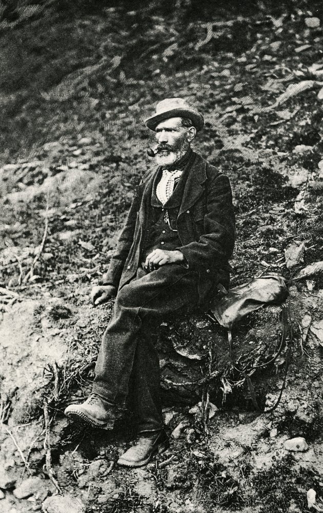 Jean-Antoine Carrel (1829-1890), alpinista della Valle d'Aosta, che fece la  prima ascensione alla vetta del Cervino dal lato italiano, 16 agosto