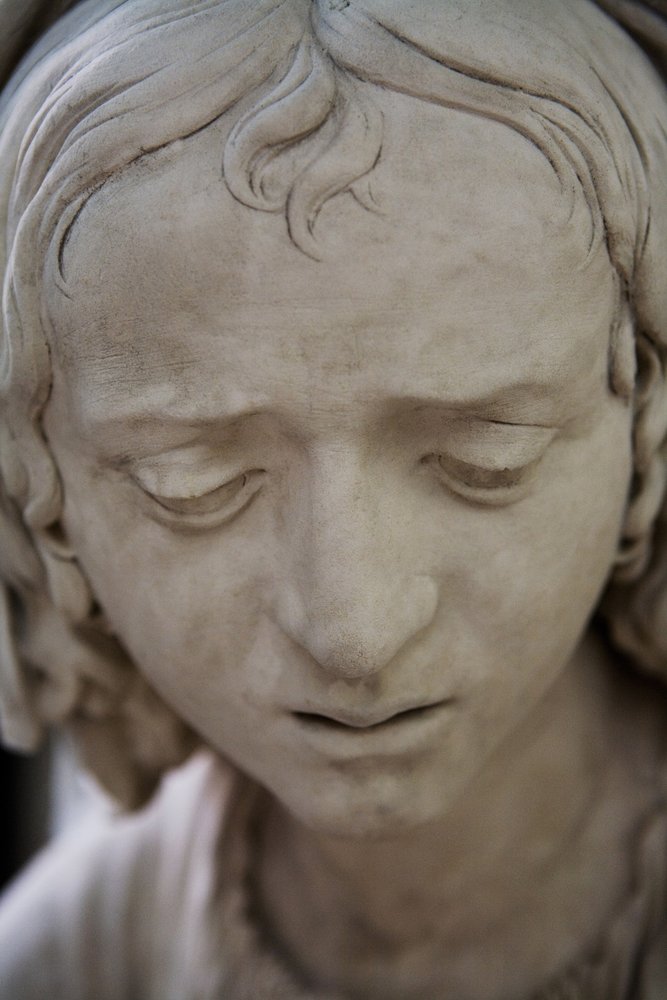 La Deposizione e lo svenimento della Vergine (dettaglio) da Ligier Richier