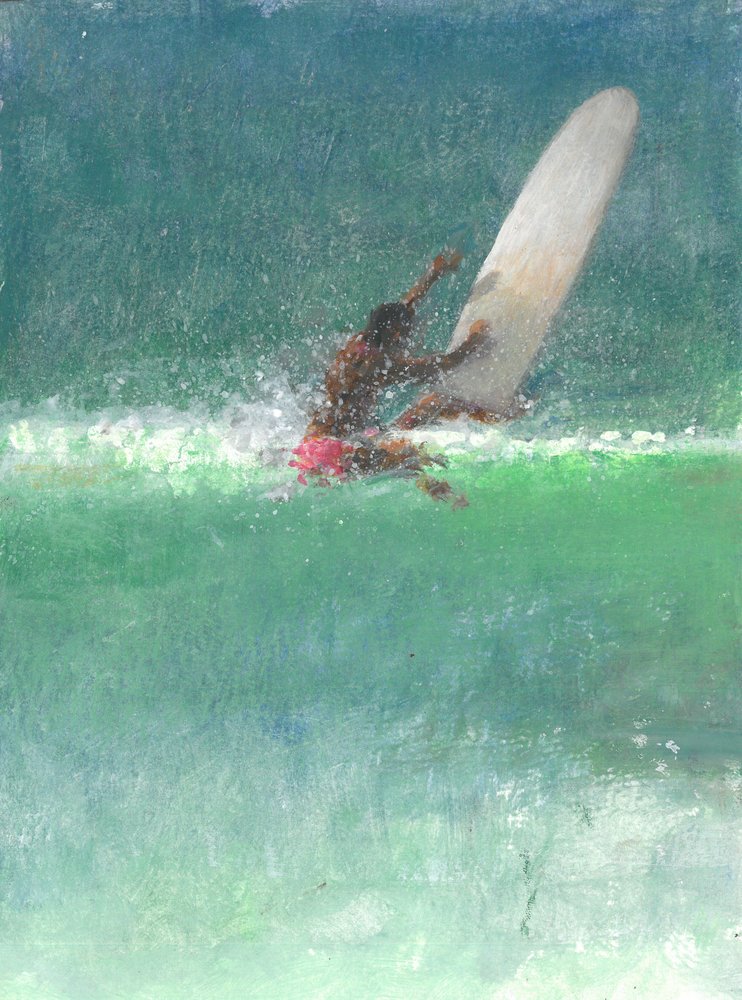 Surfing 1, Sri Lanka, 2015 da Lincoln Seligman