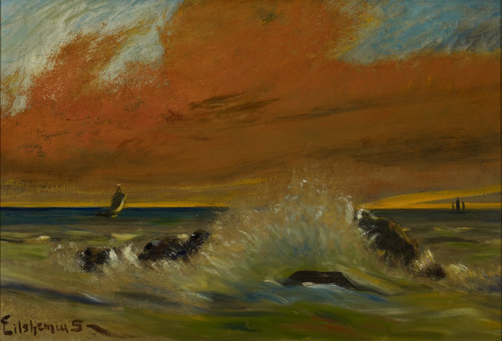 Tramonto, 1916 da Louis Michel Eilshemius