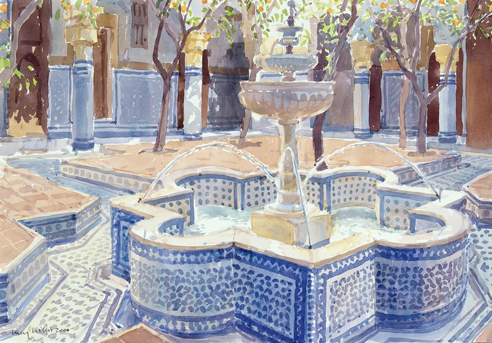 La fontana blu, 2000 da Lucy Willis
