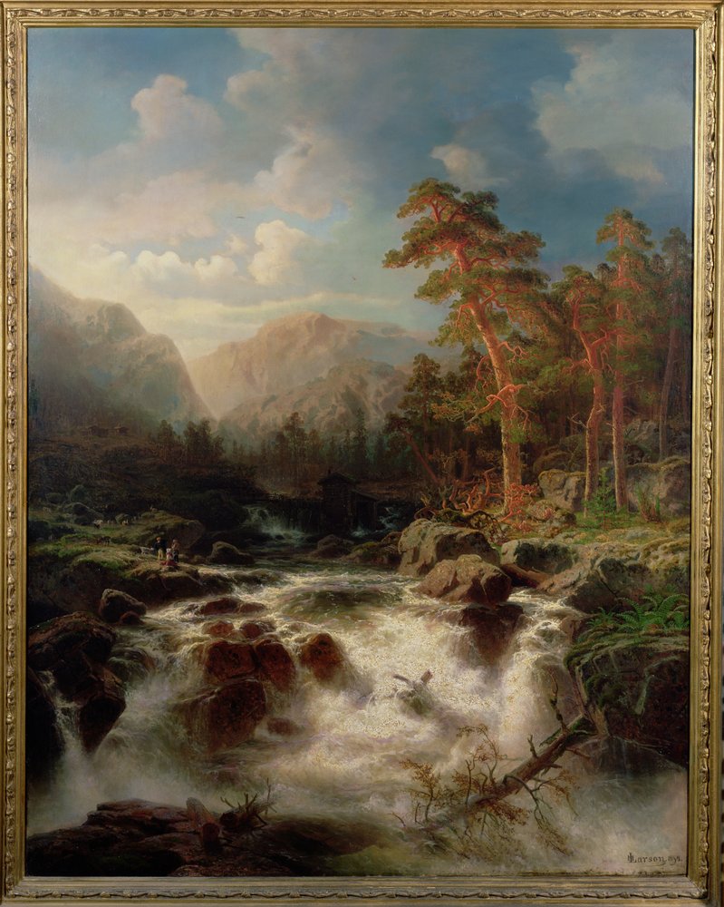 Torrente montano, Småland da Marcus Larson