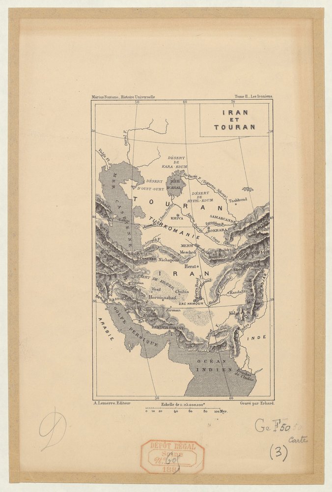 Iran e Turan da Marius Fontane