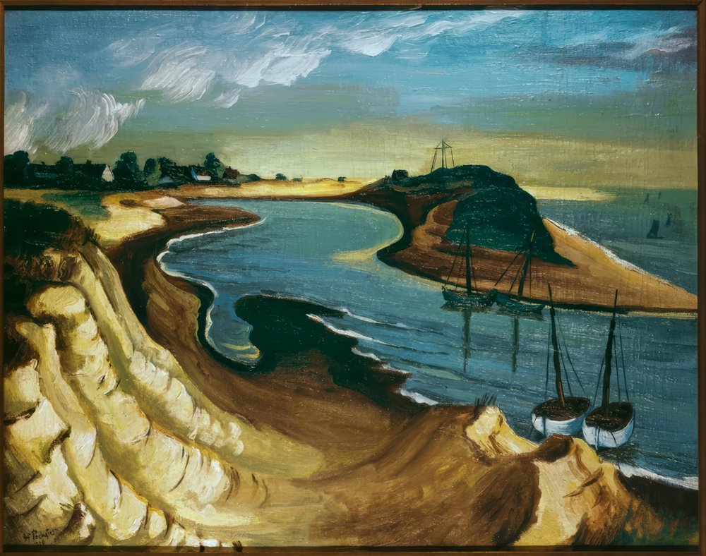Paesaggio del Mar Baltico  da Max Pechstein