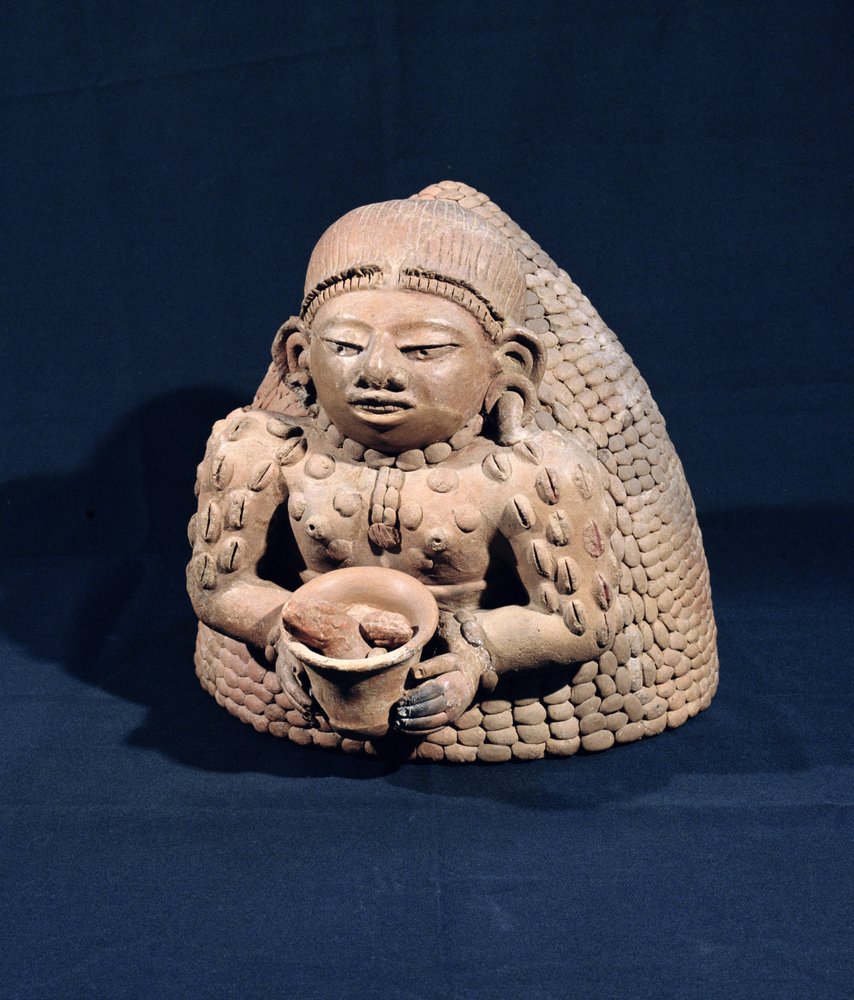 Vaso antropomorfo, da Peten, Guatemala | Mayan