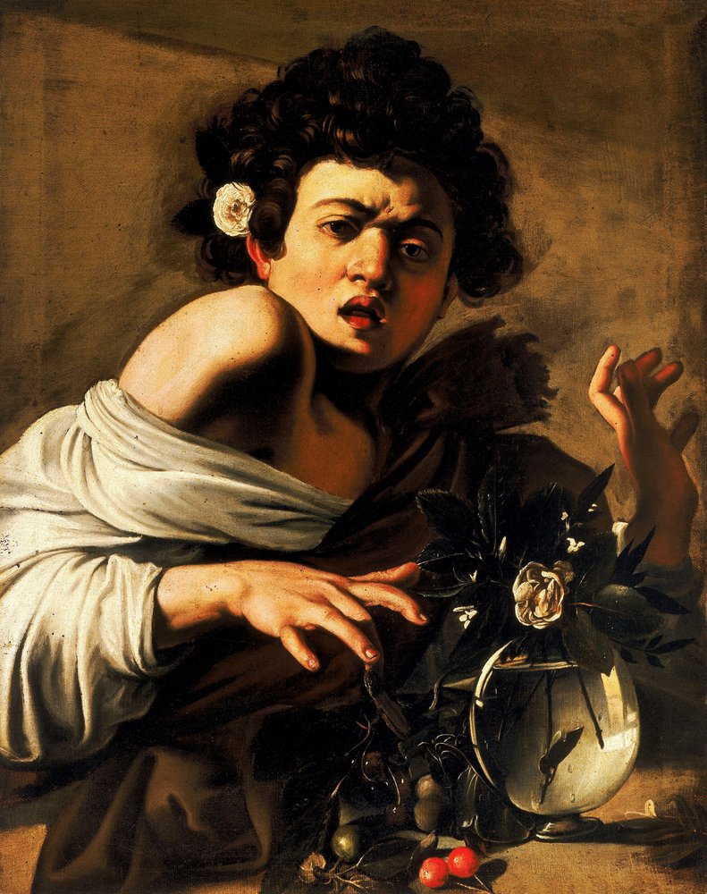 Ragazzo morso da un ramarro da Michelangelo Merisi Caravaggio