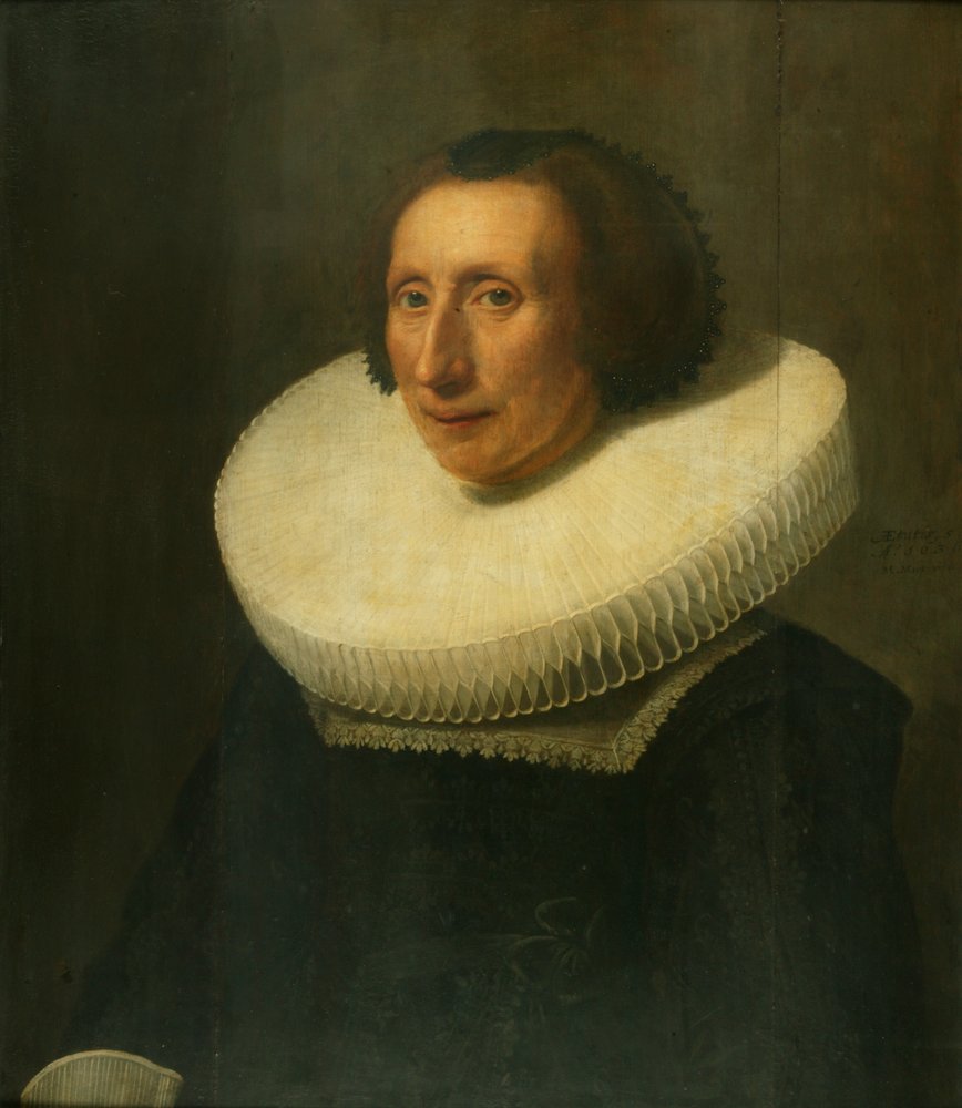 Ritratto di una signora, 58 anni da Michiel Jansz. van Miereveld